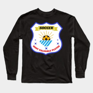 most valuable player soccer Long Sleeve T-Shirt